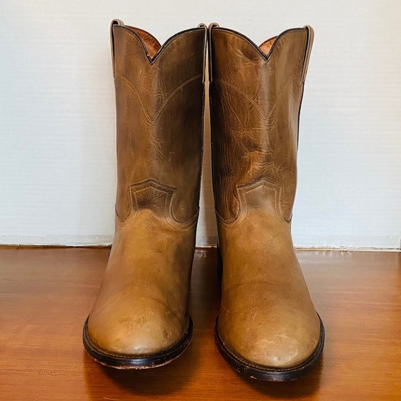 Caborca, Mens, Stone Leather Hand Made Western Boots, MX 30.5 / US 12 EE, Wide - Picture 1 of 7